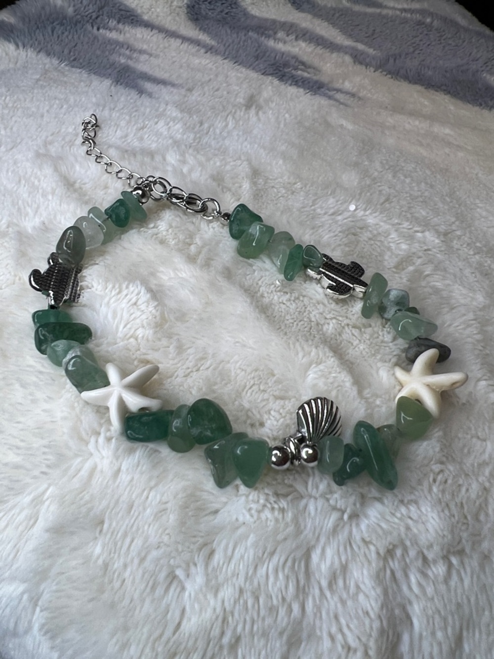 🐢🐚Beach themed Anklet/Bracelet🐚🐢 - Picture 3 of 5